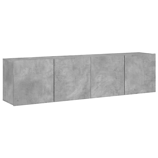 vidaXL TV-Wandschränke 2 Stk Betongrau 80x30x41 cm 836959 günstig online kaufen