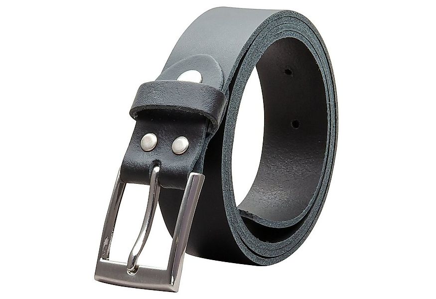 COLOGNEBELT Ledergürtel OM39-SL-Schwarz MADE IN GERMANY, Schwarz Kürzbar, 1 günstig online kaufen