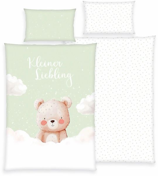 OTTO home Kinderbettwäsche "Kleiner Liebling in Gr. 100x135 und 135x200 cm" günstig online kaufen