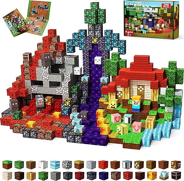 Athlix Magnetische Bausteine Bauwelt Spielzeug Jungen Mine Geschenk Craft M günstig online kaufen