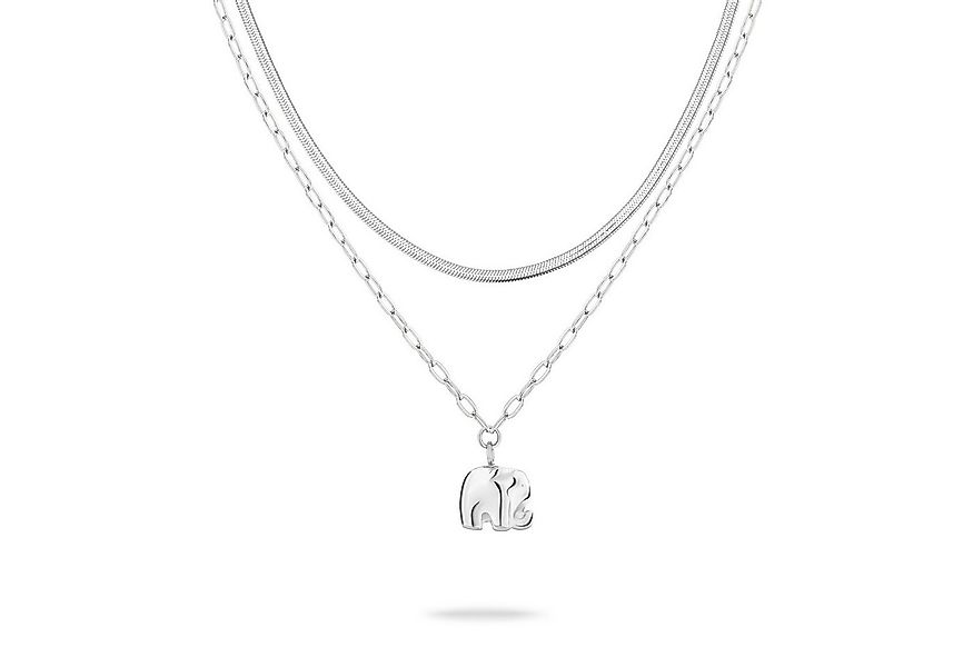 Tamaris Ketten-Set Schmuck Geschenk Edelstahl Halskette Little Elephant (Se günstig online kaufen