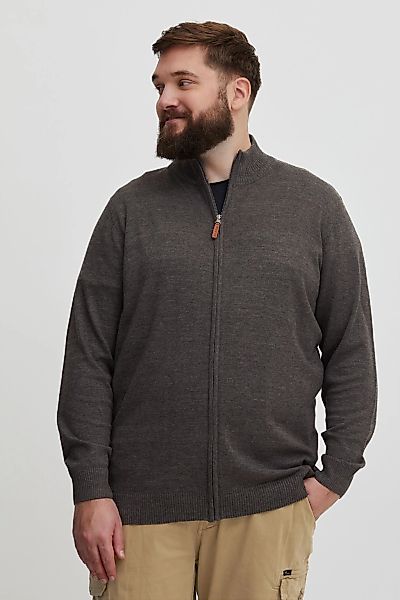 Blend Strickjacke "BHNorman Big & Tall" Feinstrick Zip-Jacke in großen Größ günstig online kaufen