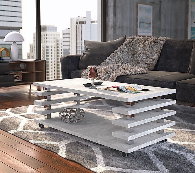 designimpex Couchtisch DC-3 Design Wohnzimmertisch Tisch günstig online kaufen