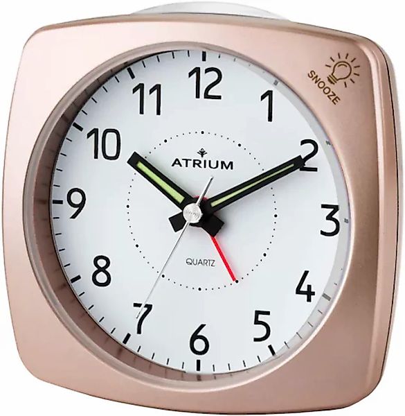 Atrium Quarzwecker »A251-17«, Wecker, Schlafzimmer, schleichende Sekunde, S günstig online kaufen