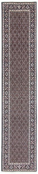 morgenland Orientteppich »Perser - Täbriz - 390 x 74 cm - grau«, rechteckig günstig online kaufen
