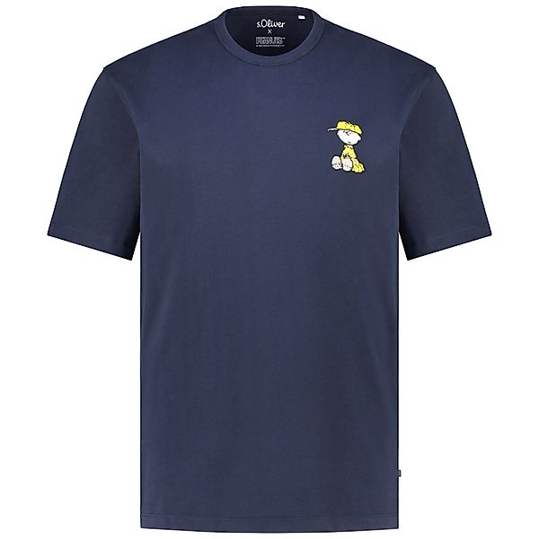 s.Oliver T-Shirt mit Peanuts Applikation günstig online kaufen