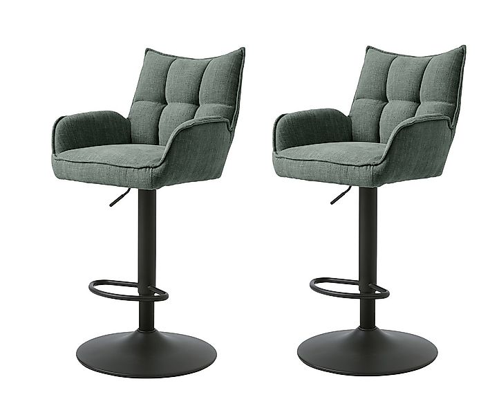 freiraum Barhocker Marilla (2er-Set), (2er-Set) in waldgrün - 52x113,5x53 ( günstig online kaufen