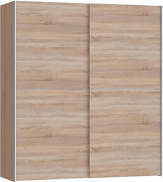 FORTE Schwebetürenschrank "Dederik" Griffleisten aus Metall günstig online kaufen