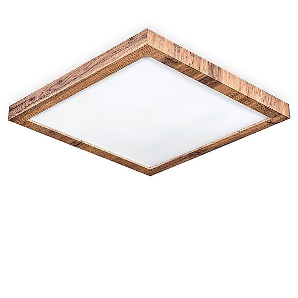 hofstein Deckenleuchte dimmbares Deckenpanel aus Metall/MDF günstig online kaufen