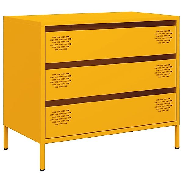 vidaXL Sideboard Sideboard Senfgelb 68x39x58,5 cm günstig online kaufen