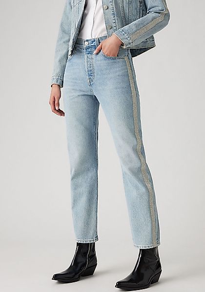 Levi's® 7/8-Jeans 501 CROP mit Glitzerdetails günstig online kaufen