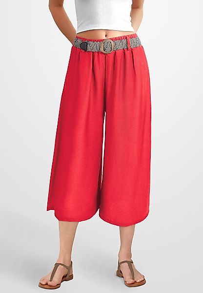 PEKIVESSA 7/8-Hose Culotte mit elastischem Gürtel günstig online kaufen