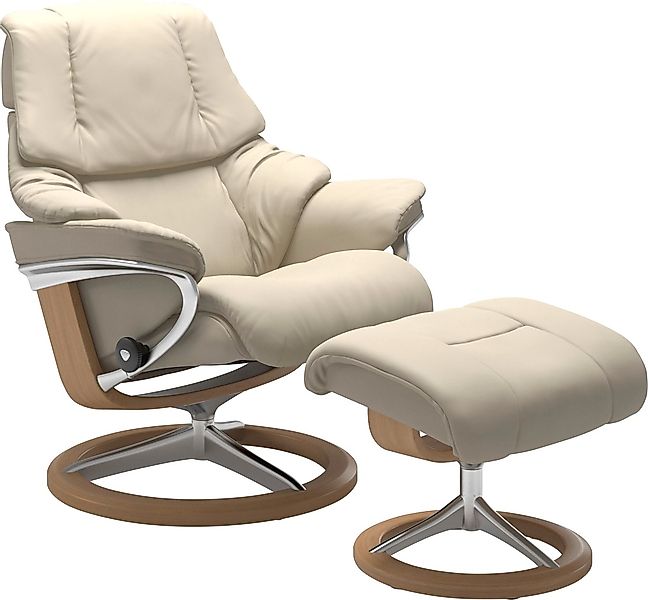 Stressless Relaxsessel "Reno" Set, Relaxsessel mit Hocker, mit Hocker, mit günstig online kaufen