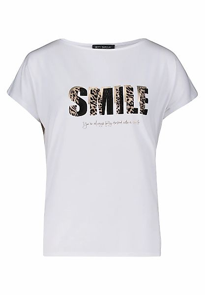 Betty Barclay Kurzarmshirt "Betty Barclay Basic Shirt mit Placement", (1 tl günstig online kaufen