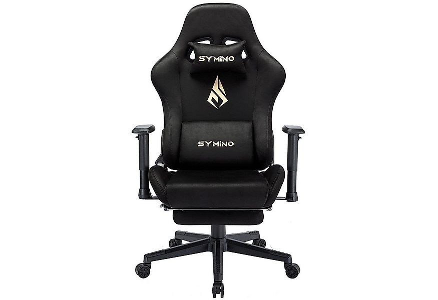 symino Gaming-Stuhl Drehstuhl, verstellbare Armlehnen und Rückenlehne, Memo günstig online kaufen