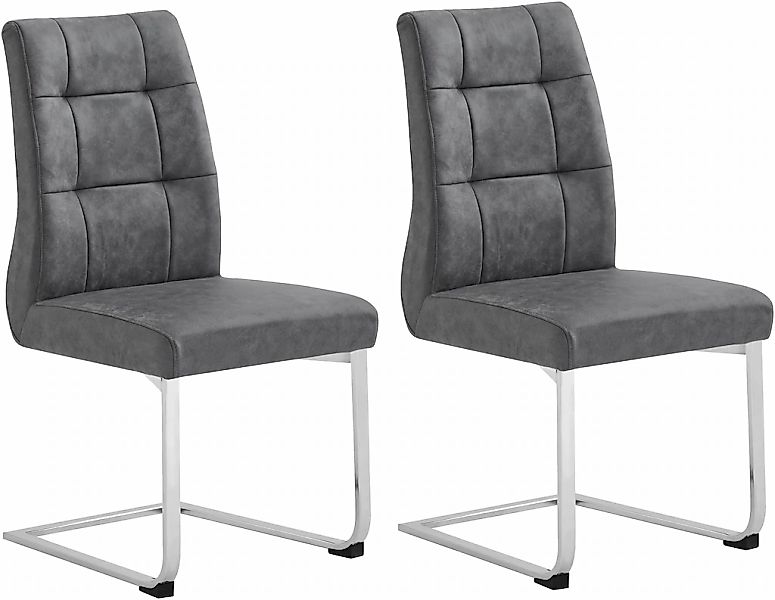 byLIVING Esszimmerstuhl "Marlen XXL", (Set), 2 St., Microfaser, bis zu 150 günstig online kaufen