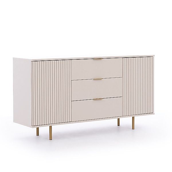 Lomadox Sideboard NADOR-132, 150cm breit, Kaschmir, günstig online kaufen