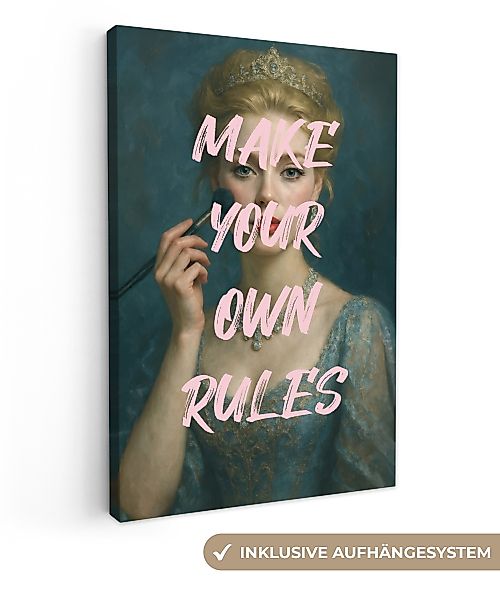 OneMillionCanvasses® Leinwandbild Klassisch - Verschnörkelt - günstig online kaufen