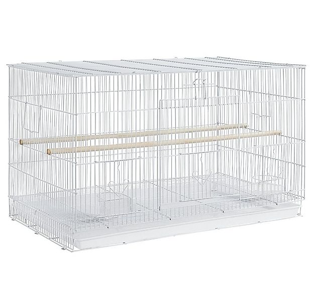 Yaheetech Vogelkäfig, Käfig mit ausziehbarer Schublade Stapelbarer Flugkäfi günstig online kaufen