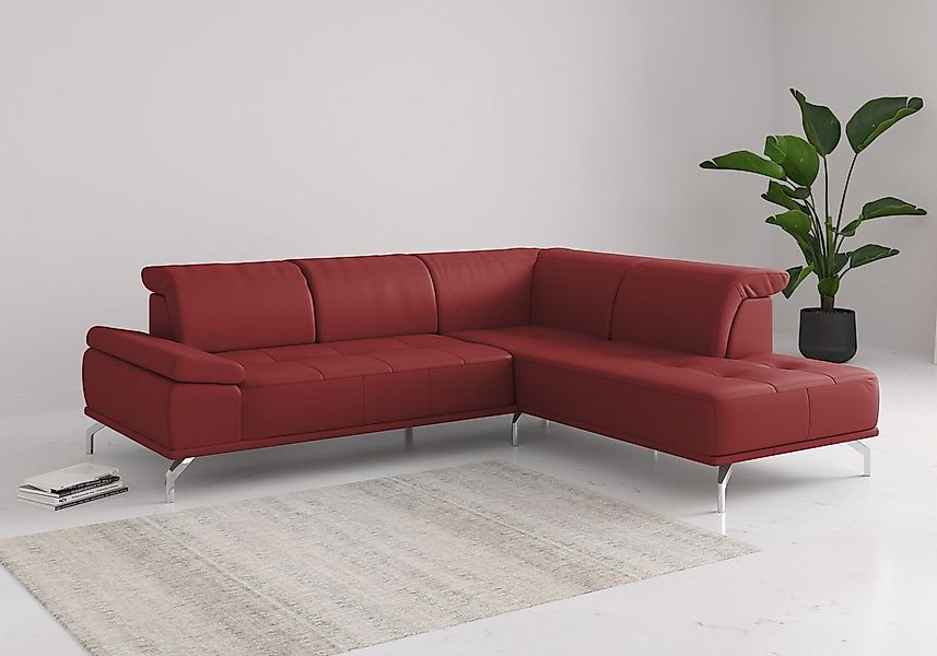Places of Style Ecksofa Caluna, Inkl.Sitztiefenverstellung günstig online kaufen