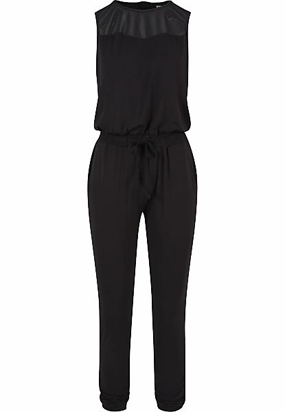URBAN CLASSICS Jumpsuit "Urban Classics Damen Ladies Tech Mesh Long Jumpsui günstig online kaufen