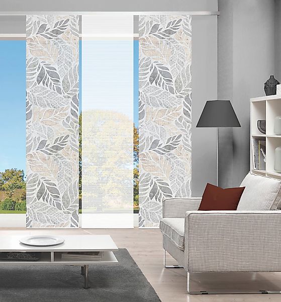 Vision S Schiebegardine "LISIO 3er SET" Paneelwagen 3 Stk. tlg. Schiebevorh günstig online kaufen