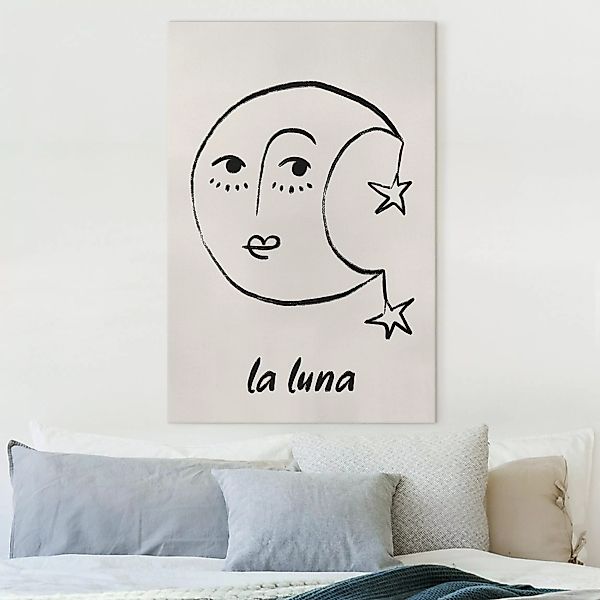 Leinwandbild Alina Buffiere - La Luna günstig online kaufen