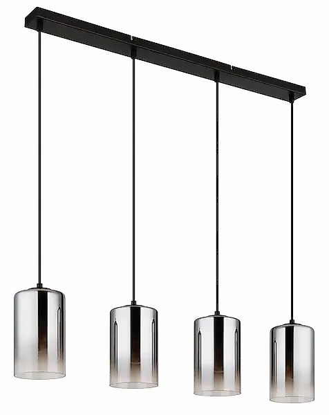 NOWA LED-Hängeleuchte »ROY«, 4 flammig, Leuchtmittel E27   ohne Leuchtmitte günstig online kaufen