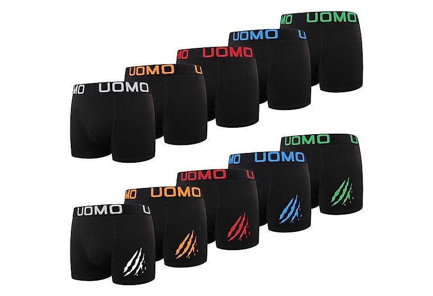 L&K Boxershorts 1116 (10er-Pack) Herren Boxershorts aus Baumwolle verschien günstig online kaufen