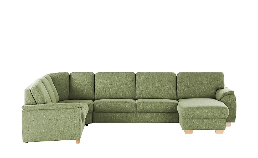 smart Wohnlandschaft  Valencia ¦ grün ¦ Maße (cm): B: 341 Polstermöbel > So günstig online kaufen