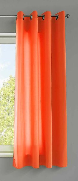 Gardinenbox Vorhang (1 St), Ösen, blickdicht, Microfaser, Schal Ösen »Berli günstig online kaufen