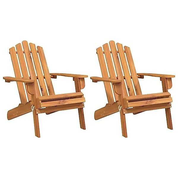 vidaXL Adirondack-Gartenstühle 2 Stk Massivholz Akazie 3145014 günstig online kaufen