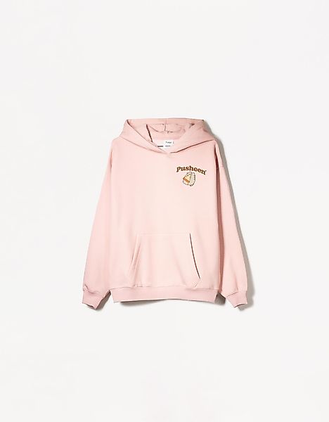 Bershka Hoodie Pusheen Mit Kapuze Damen L Rosa günstig online kaufen