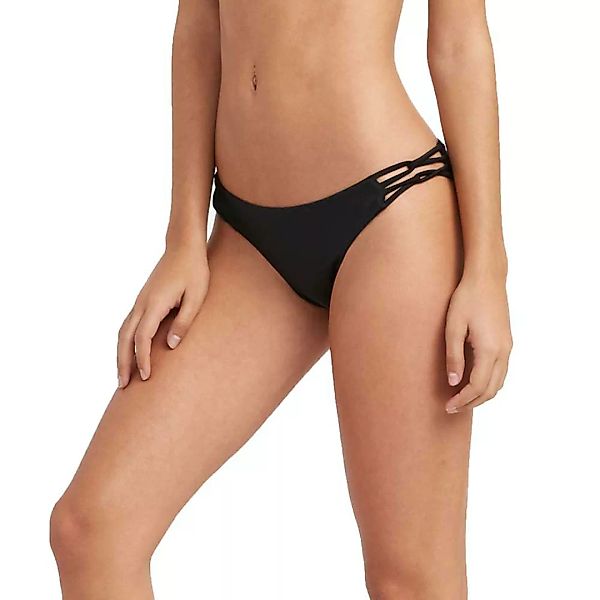 Rvca Solid Medium Loop Side Bikinihose S Black günstig online kaufen