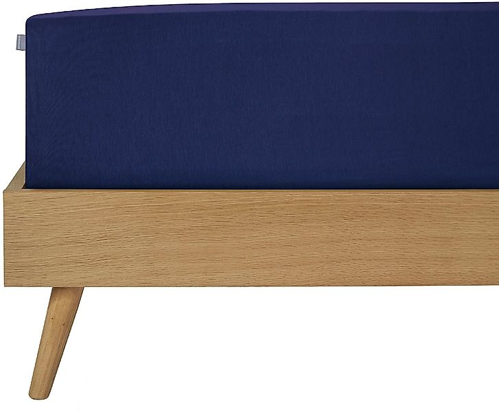 Schiesser Spannbettlaken Elli aus 97% Baumwolle und 3% Elasthan, 160 g/m², günstig online kaufen