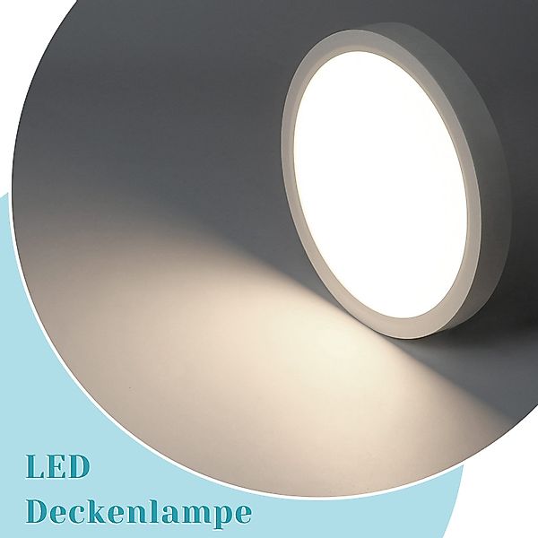 Nettlife LED Panel LED Deckenleuchte Flach günstig online kaufen
