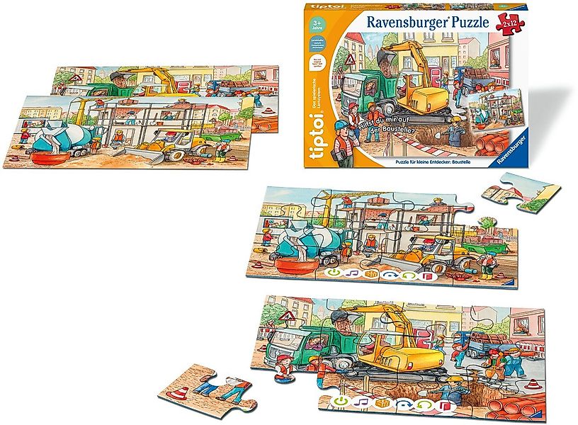 Ravensburger Puzzle tiptoi® Puzzle für kleine günstig online kaufen