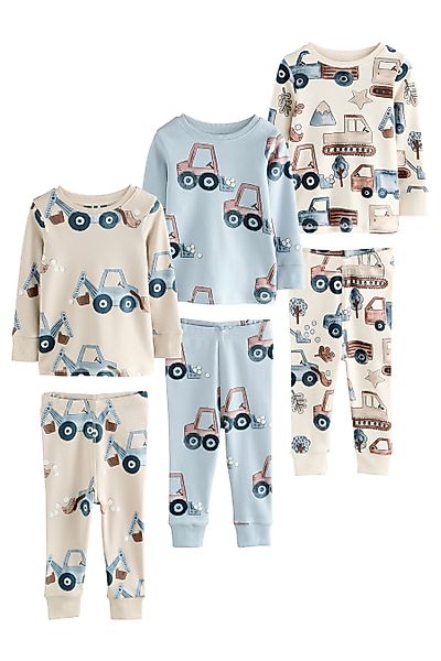 Next Pyjama 3er-Pack Mini Snuggle Schlafanzüge günstig online kaufen