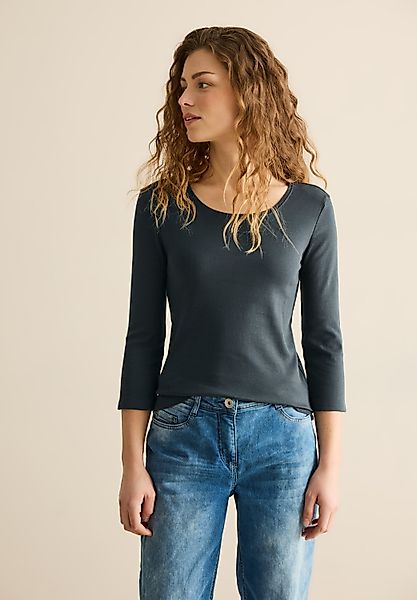 Cecil 3/4-Arm-Shirt, aus reiner Baumwolle günstig online kaufen
