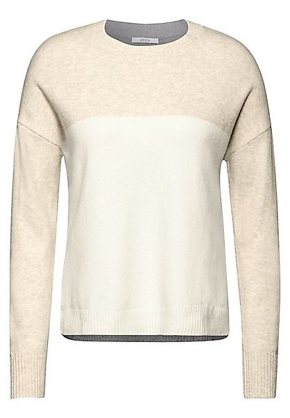 CECIL Wollpullover Cecil / Da.Strick / Cosy Colorblock günstig online kaufen