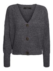 Vero Moda Strickjacke VMLEA LS V-NECK günstig online kaufen