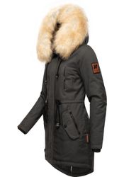 Navahoo Wintermantel "Bombii" stylischer Damen Winterparka mit Kunstfell-Ka günstig online kaufen