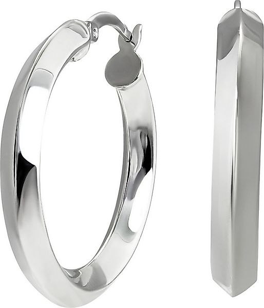 SilberDream Paar Creolen SilberDream Creole Hoop 925 Sterling (Creolen), Da günstig online kaufen