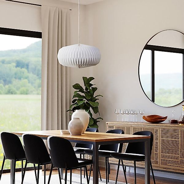 Brilliant Pendelleuchte June, ohne Leuchtmittel, Ø 44 cm, 151 cm Höhe, E27, günstig online kaufen