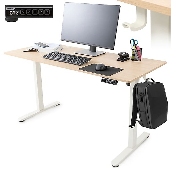 Arebos Schreibtisch Computer-Bürotisch 120 x 60 günstig online kaufen