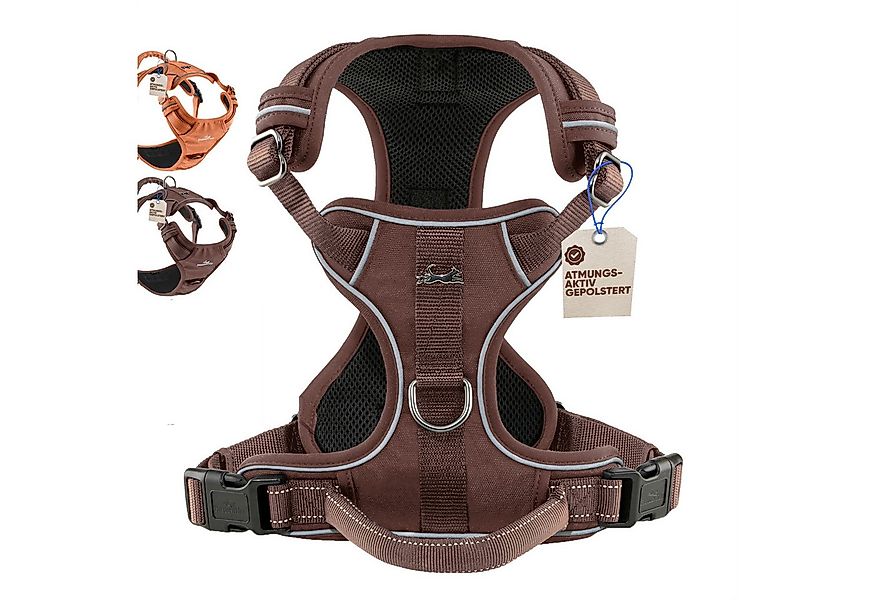 Freudentier Hunde-Geschirr Hundegeschirr mit atmungsaktiver Polsterung, per günstig online kaufen