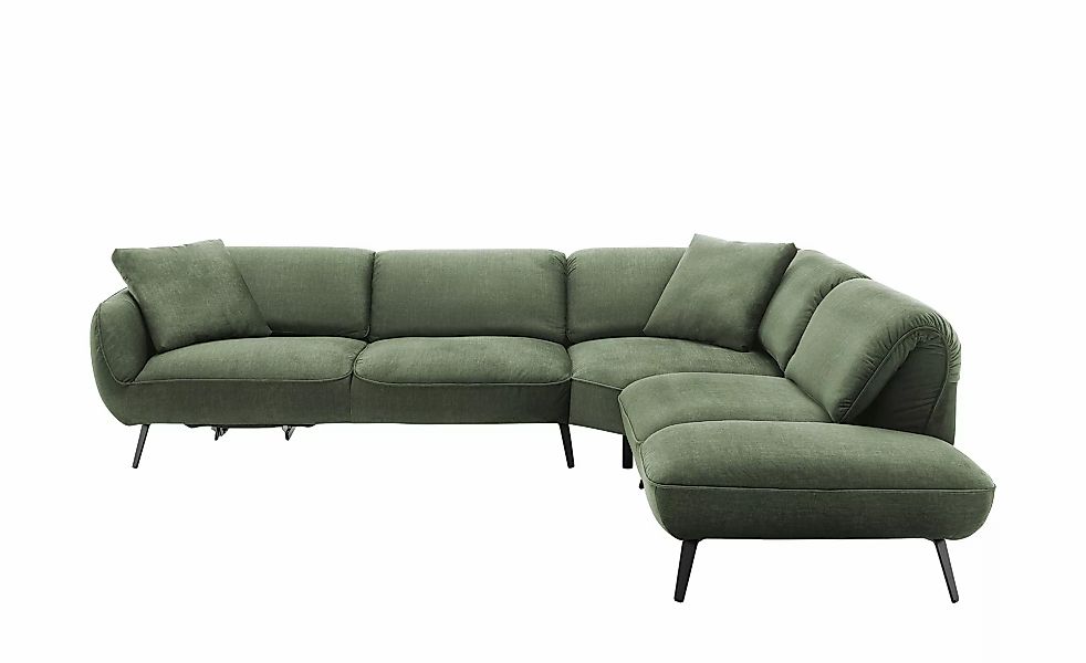 pop Ecksofa  Ventus ¦ grün ¦ Maße (cm): B: 304 T: 246 Polstermöbel > Sofas günstig online kaufen