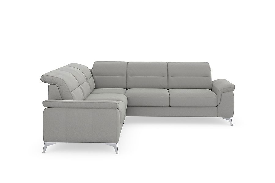 sit&more Ecksofa »Sinatra L-Form«, optional mit Kopfteilverstellung und Arm günstig online kaufen