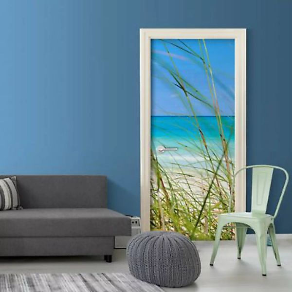 artgeist Türtapete Summer Wind mehrfarbig Gr. 80 x 210 günstig online kaufen