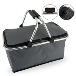 CEPEWA Einkaufskorb Einkaufskorb,grau, faltbar, Max. Zuladung günstig online kaufen